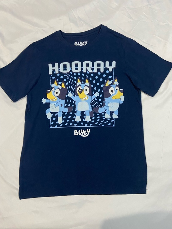 Lucy Other - Lucy Navy Blue 'Hooray' Graphic Kids Tee